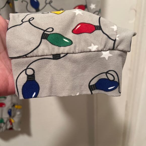 Love Streak Christmas Lights Pijama Jogger Pants Size XL - Picture 4 of 8